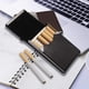 thumbnail image 5 of CHAO Uds. Caja de cigarrillos de Metal, caja de cigarrillos roja, estuche de cuero PU, soporte, paquete de cigarrillos, paquete de cigarrillos delgado para hombres y mujeres, 5 of 5