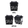 thumbnail image 2 of HY12-9-3 Small Industrial On Off Rocker Switch Push Button Boat Arc ABS Durable-dwdz, 2 of 2