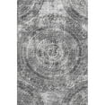 thumbnail image 2 of Addison Rugs Mayfield Washable Transitional Medallion Gray Rectangle Rug, 10' x 14', 2 of 6