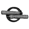 thumbnail image 1 of Adjustable-Length Cable Jump Rope for Fitness, Rotating Grip-Tape Handle, 1 of 5