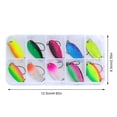 thumbnail image 4 of Juego 12 Piezas Lentejuelas Con Forma Boca Caballo Luya Lentejuelas Tipo Cuchara Metal Lentejuelas Con Un Gancho (12 Piezas Tipo B), 4 of 9