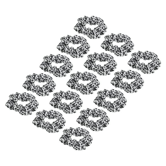 20pcs Cow Print Scrunchies Cow Hair Scrunchies Woman Scrunchy Hair Ties Elastic Scrunchies Hairband Scrunchy Ponytail Holder For Player Team Party