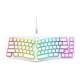 thumbnail image 1 of Teclado mecánico para juegos con cable y accesorios para teclas Diseño ergonómico 69 teclas Modos de retroiluminación Teclado iluminado blanco, 1 of 9