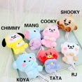 thumbnail image 3 of KPOP BTS BT21 Seated Doll 20cm Plush Toy gifts TATA COOKY CHIMMY KOYA SHOOKY MANG, 3 of 4