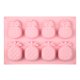 thumbnail image 1 of Exquisito molde de piña, herramienta de decoración de jabón de arcilla de chocolate, rosa Feliz Sencillez, 1 of 5