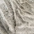 thumbnail image 5 of Cozy Gray Faux Fur Throw Blanket, 5 of 5