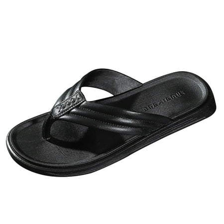 

ZIZOCWA Men Sandals Mens ry Slippers Size 14 Men Flip Flops Light Summer Slippers Fashion Trend Black Outdoor Beach Slippers Shoes 40