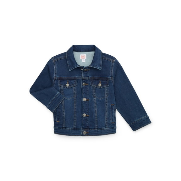 Wonder Nation Baby Boys and Toddler Boys Classic Denim Jacket, Sizes 12M-5T