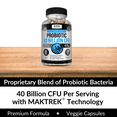 thumbnail image 5 of Kaya Naturals Probiotic 40 Billion CFU | Probiotics for Women, Probiotics for Men and Adults, Natural | Gut Health & Immune Support Supplement | Provides Digestive Support | 60 Vegetable Capsules, 5 of 9