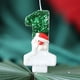 thumbnail image 5 of Xihbxyly Especiales Del Día Nueva Vela Digital Navideña de Papá Noel, Muñeco de Nieve y Sombrerorojo, Color Verde y Blanco, 5 of 5