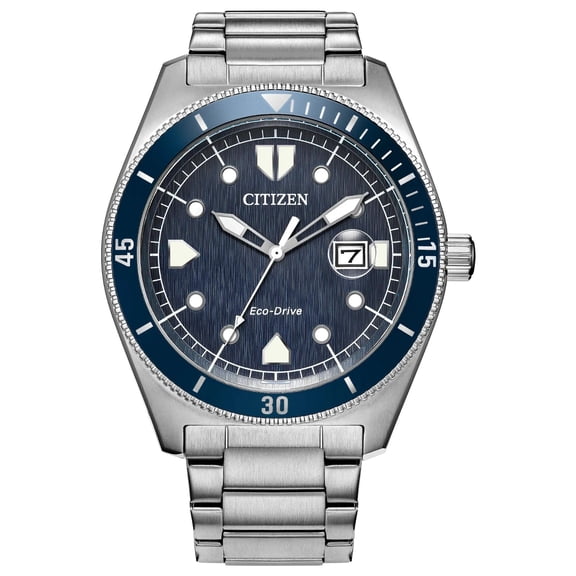 Citizen Men's Terra Force Eco-Drive Blue Dial Watch - AW1886-59L
