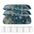thumbnail image 2 of 3 Pcs Soft Bedding Set, Includes 1 Duvet Cover with Zipper And 2 Pillow Shams,Retro Country Oil Painting King(102"×90"), 2 of 8