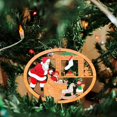 thumbnail image 3 of Navidad Natividad Colgante De Madera Adornos Adornos Con Hueco Tallado Para La Decoración De La Fiesta De Navidad seitruly HA042674-01, 3 of 6