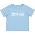 thumbnail image 3 of Inktastic Awesome Like My Aunt Boys or Girls Baby T-Shirt, 3 of 5