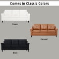 thumbnail image 6 of Home Imports Emporium Raelynn Modern Button Tufted Sofa Cream;Microfiber, 6 of 8