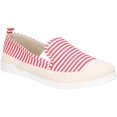 thumbnail image 1 of Fleet & Foster - Alpargata deportiva Paradise Nautical para mujer señora (Rojo), 1 of 2