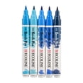 thumbnail image 4 of Ecoline Liquid Watercolour Brush Pen Set, 5-Colors, Blue, 4 of 4