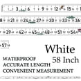 thumbnail image 4 of Fish Rulers 58" Boat Ruler Fish Measuring Sticker 3 Pieces Waterproof Decal Fish Measure Tape Ruler Sticker Adhesive for Boat, 4 of 7