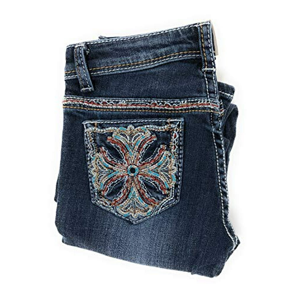 Nickanny's Little Girls Bootcut Fashion Jeans w/Embellished Bling