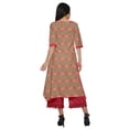 thumbnail image 4 of Moomaya Ensemble de Vêtements Traditionnels Indiens 3 Pcs pour Femmes Chanderi Pakistani, 4 of 5
