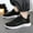 Black, variant on Daolelai Men's Soft Sole Lightweight Running Shoes Breathable Sports Shoes Simple Solid Color Men's Shoes All-Match Casual Shoes