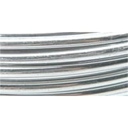 Darice Aluminum Floral Wire Silver 12 Gauge 15 ft Length 1 Each