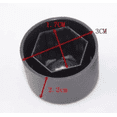 thumbnail image 3 of Tapones Cubre Birlo Jetta Golf Vento Polo 20 Pcs, Negro, 3 of 5