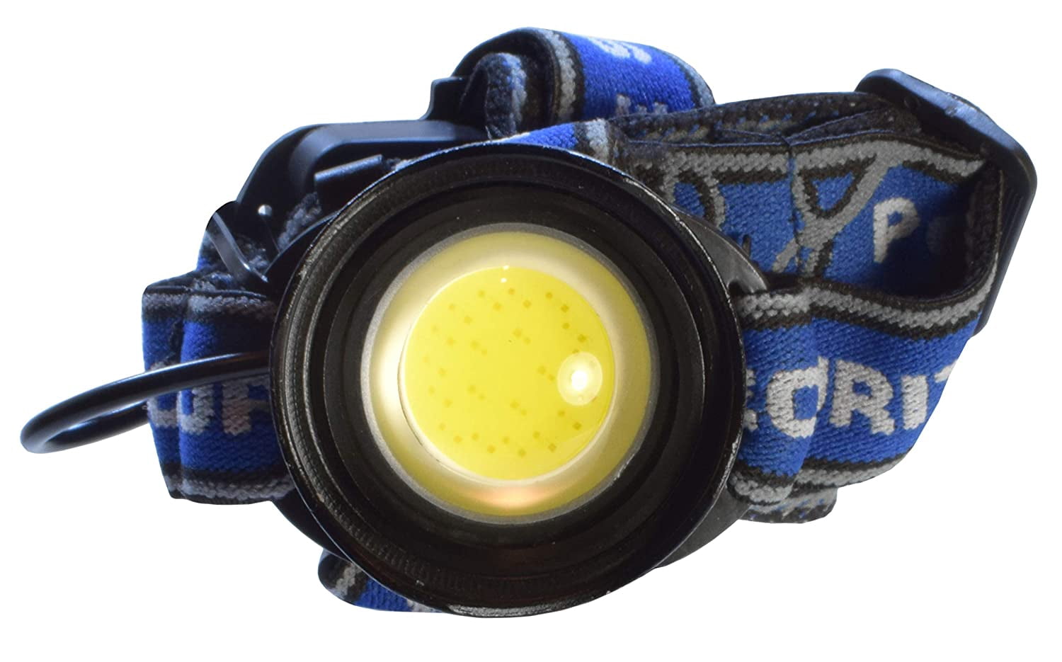 Police Security Flashlights Breakout COB 550 Lumens Headlamp with 3 AAA Batteries