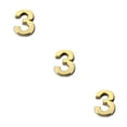 thumbnail image 3 of maskred House Numbers for Outside Simple Style Numerical Signs Sign Exquisite Number Mark Accessories Number Mark Marking Accessory Number 3 3PCS, 3 of 6