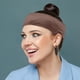 thumbnail image 2 of Banda antideslizante para pelucas de terciopelo: diseño antideslizante, velcro ajustable, tejido transpirable, para pelucas con frente de encaje/accesorios para el cabello de mujer, 2 of 2