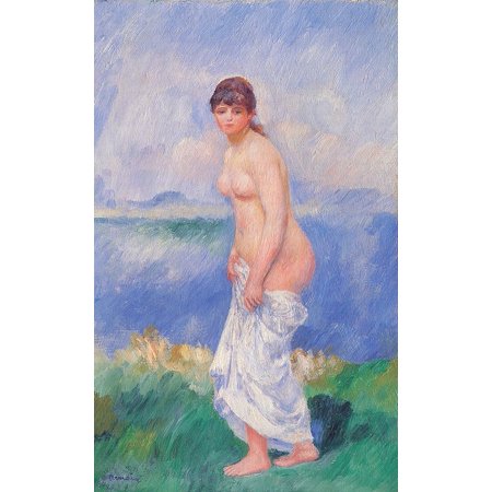 Standing Bather Poster Print by Pierre