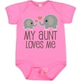 thumbnail image 3 of Inktastic My Aunt Loves Me Boys or Girls Baby Bodysuit, 3 of 5