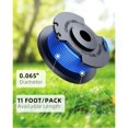 thumbnail image 3 of 11 Pack Replacement Trimmer Line for Ryobi One+ AC14RL3A 18V 24V 40V, 1.6mm Diameter, 30.17m Length - Compatible with Ryobi, 3 of 5