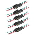 thumbnail image 4 of Kit de Conector de Coche Impermeable de 3 Pinos, Fácil Instalación, Duradero, Amplia Aplicacia, Junta de Sellado, Automóvil/Moto, 4 of 7