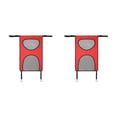 thumbnail image 4 of Riwesomey Red de barrera para mascotas de coche para animales pequeños, asiento trasero seguro, malla espacial Universal, Protector ligero para Type1 NO1, 4 of 6