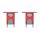 thumbnail image 3 of sweethay Red de barrera para mascotas de coche, asiento trasero de animales, seguridad Universal para Interior de coche, accesorio de aislamiento de Type1 NO1 sweethay CBP182804, 3 of 5