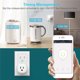 thumbnail image 4 of Moyic Enchufe WiFi Smart Wireless Voice Timer Control remoto Toma de corriente USB Enchufe de plástico Electrodomésticos, 4 of 6