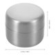 thumbnail image 2 of unbranded Caja Redonda Metálica Sellada Para Almacenamiento De Medicamentos Impermeable, 2 of 8