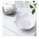 thumbnail image 5 of 1 Pices (blanc) Porte-savon Lotus, Porte-savon En Silicone Lotus, Bote Savon Lotus Confort, Pour Salle De Bain, Cuisine, Salle De Douche, Buander, 5 of 5