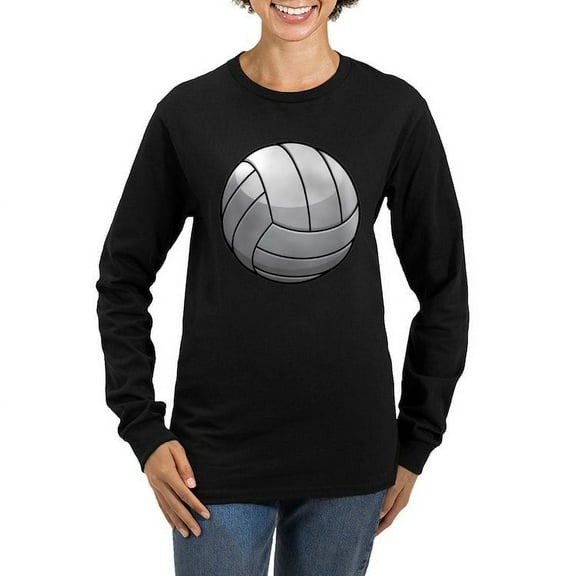 CafePress - Volleyball Gifts Long Sleeve T Shirt - Women's Long Sleeve Graphic Tee Casual Fit