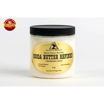 COCOA / CACAO BUTTER ULTRA REFINED ORGANIC NATURAL RAW GRADE A PRIME 8 OZ