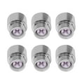 thumbnail image 3 of Guitar Parts, Silver Easy Installation Plastic 6PCS Guitar Barrel Switch Tip  for Replacement, 3 of 8