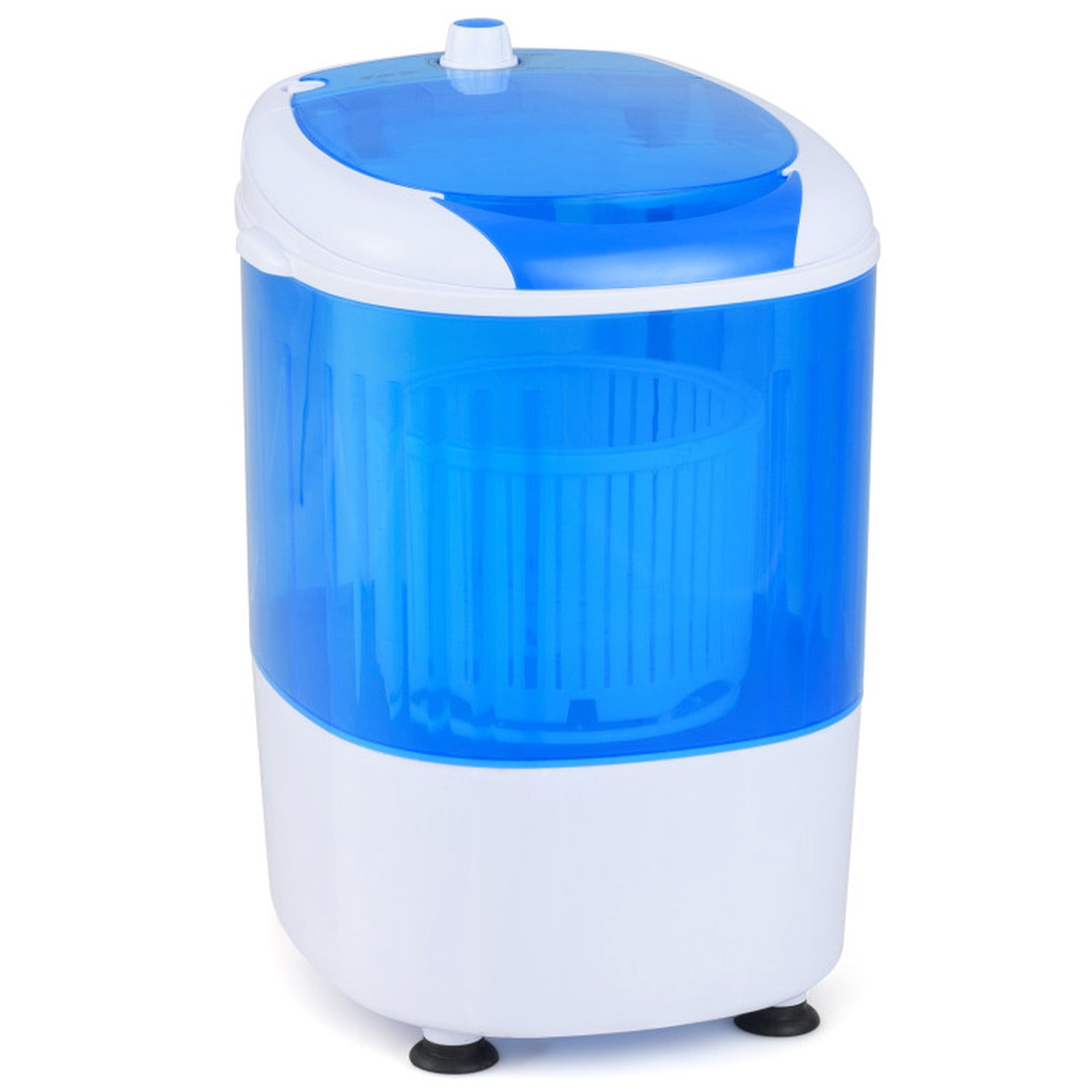 RUIE Portable Washing Machine,5.5 Lbs Mini Washer with Spin Dryer and Timer Control,Compact Single Tub,Clear Lid,Portable Washer for Apartment Dorm RV Camping
