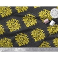 thumbnail image 3 of Soimoi Velvet Fabric Seamless Baroque Damask Print Fabric by the Yard 58 Inch Wide, 3 of 3