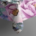 thumbnail image 5 of Purple Butterfly Flower Butterfly Pattern Square Tablecloth,Waterproof Square Table Cover,Wipeable Spillproof Washable Table Cover for Home Kitchen Party Decor 42"X42"(107x107cm), 5 of 6