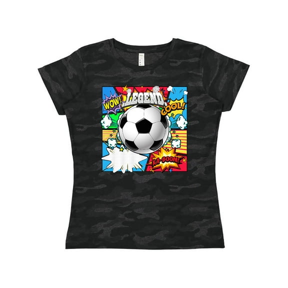 Inktastic Soccer Superhero Women's T-Shirt