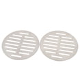 thumbnail image 1 of Unique Bargains 2pcs Stainless Steel Round Sink Floor Drain Strainer Cover 5 Inch Dia, 1 of 1