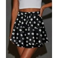thumbnail image 2 of KISSMODA Flowy Shorts for Women Chiffon Ruffle Skorts Mini Skirts for Teen Girls, 2 of 5