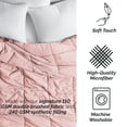 thumbnail image 6 of Southshore Fine Living, Inc. Twin Comforters, Down Alternative Pink Comforter, Pastel Pink, 6 of 9