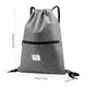 thumbnail image 3 of Saco de gimnasio Mochila con cordón Bolsa de cubo con cordón resistente al agua Saco ligero, 3 of 8